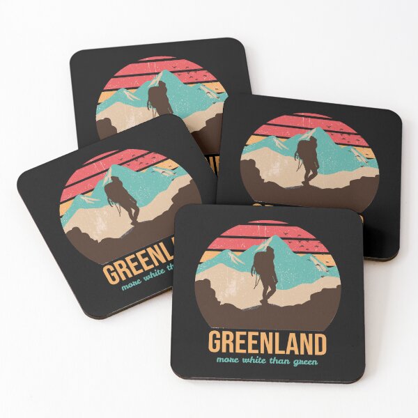 Item preview, Greenland More White Than Green Retro Vintage  designed and sold by GraTEEtude.