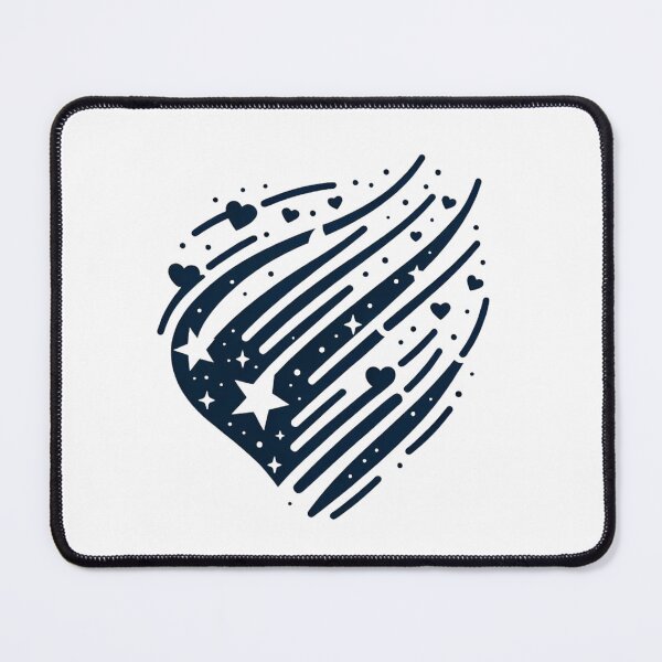 Item preview, Shooting Hearts - Starry Love Trail designed and sold by SADStyleDesigns.