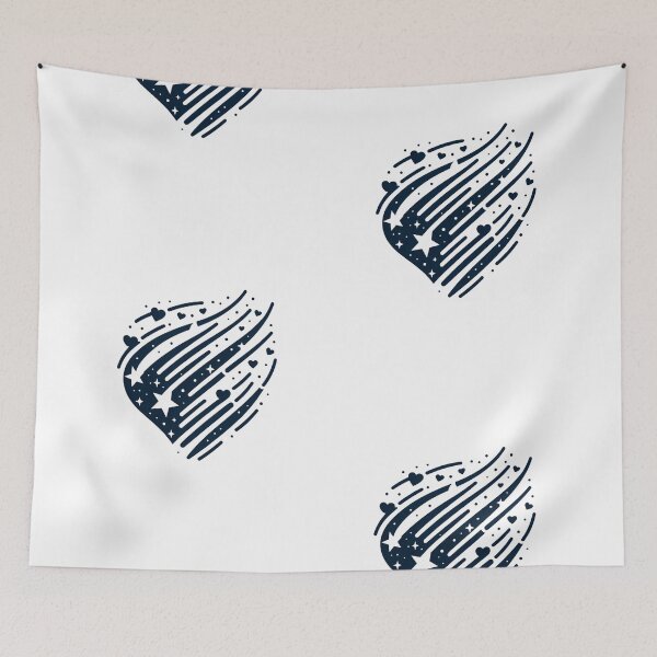 Item preview, Shooting Hearts - Starry Love Trail designed and sold by SADStyleDesigns.