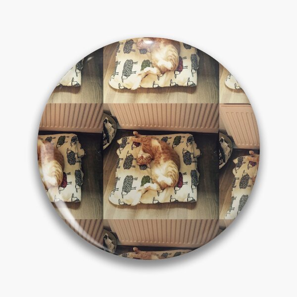Item preview, Repetitional red cat sleeping designed and sold by Photopat.