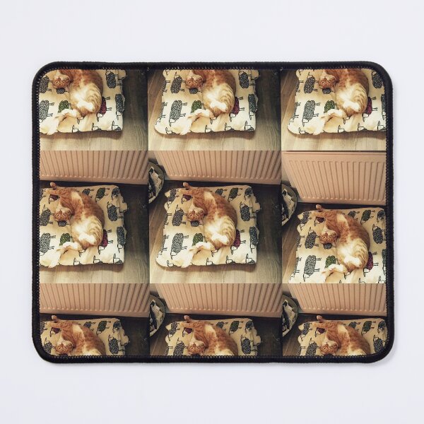 Item preview, Repetitional red cat sleeping designed and sold by Photopat.