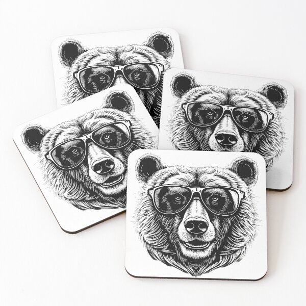 Item preview, a brutal bear in sunglasses designed and sold by Arextr.
