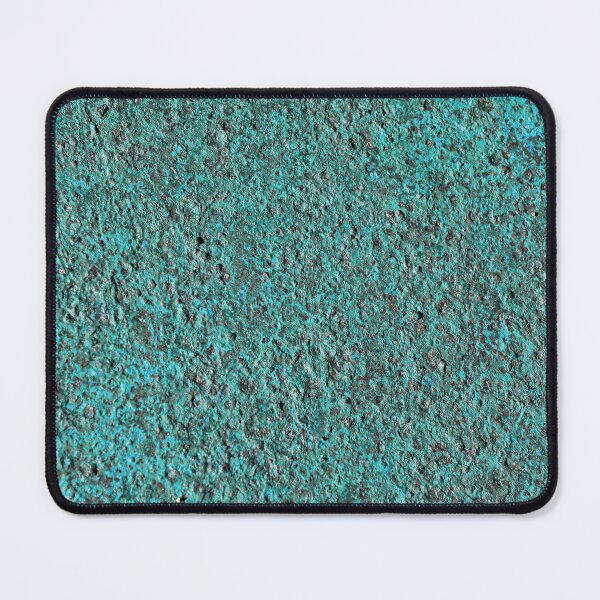 Item preview, Rust texture aqua designed and sold by Bazarstreet.