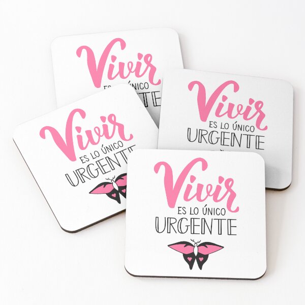 Item preview, Vivir es lo único urgente. Living is the only urgent thing - in Spanish.  designed and sold by pidzam4e.