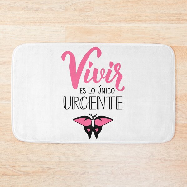 Item preview, Vivir es lo único urgente. Living is the only urgent thing - in Spanish.  designed and sold by pidzam4e.