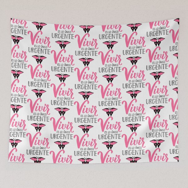 Item preview, Vivir es lo único urgente. Living is the only urgent thing - in Spanish.  designed and sold by pidzam4e.