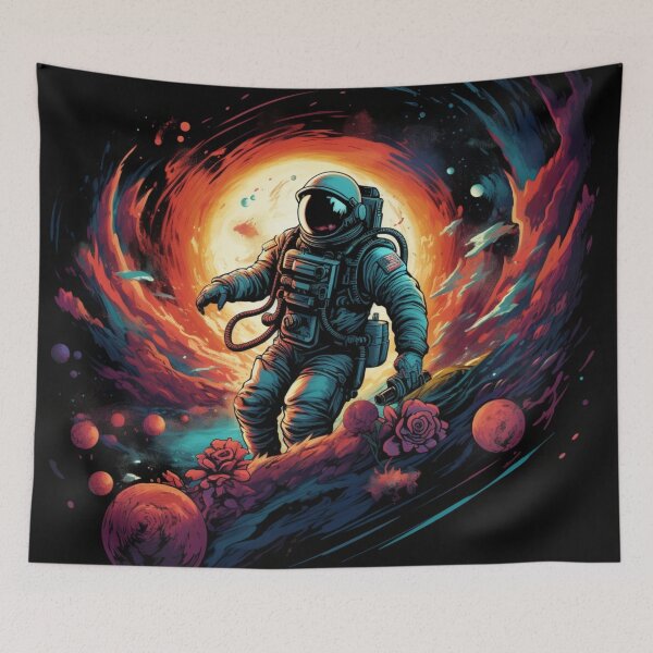 Item preview, Beautiful Galaxy Astronaut designed and sold by GrinGalore.