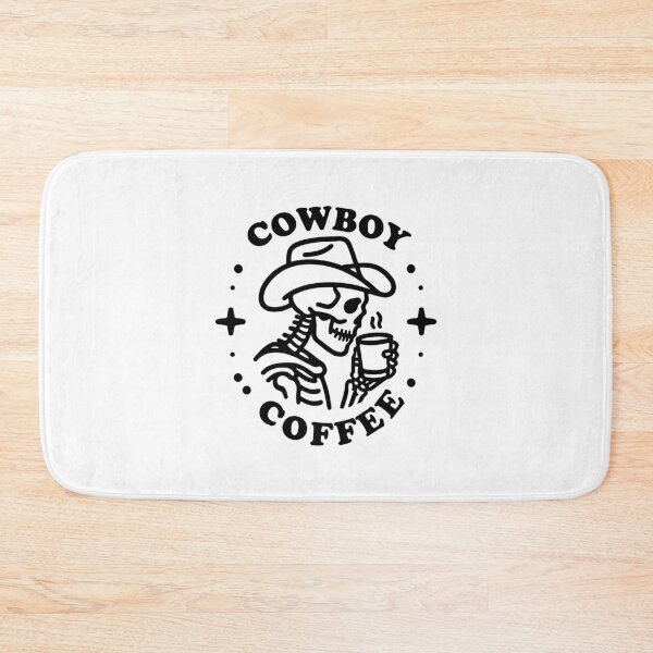 Item preview, Skull Cowboy Coffee Emblem designed and sold by NatthyDesign.