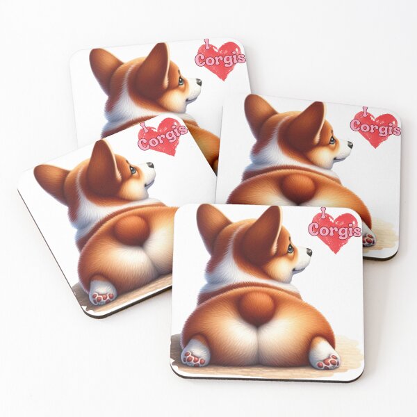 Item preview, I love Corgis designed and sold by critterpatchusa.