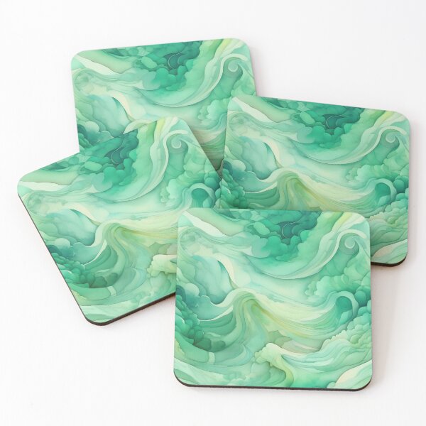 Item preview, Swirling green dream designed and sold by Naturitude.