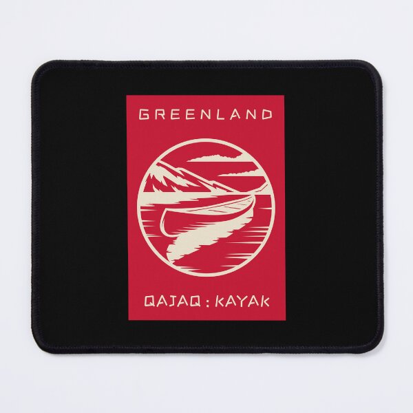 Item preview, Greenland Qajaq Kayak Arctic Adventure designed and sold by GraTEEtude.