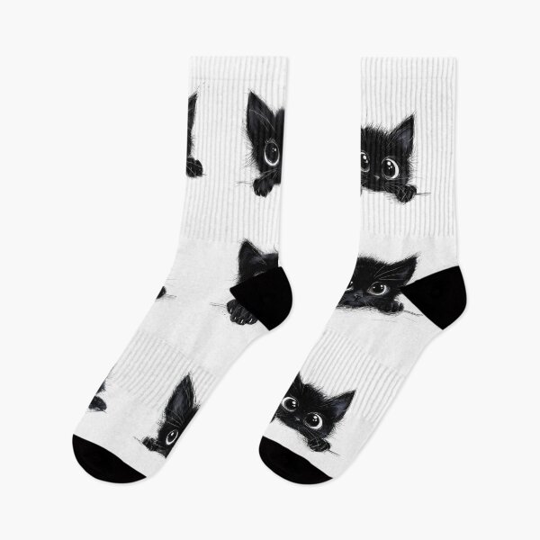Item preview, Black cats designed and sold by SunnyArtRoom.