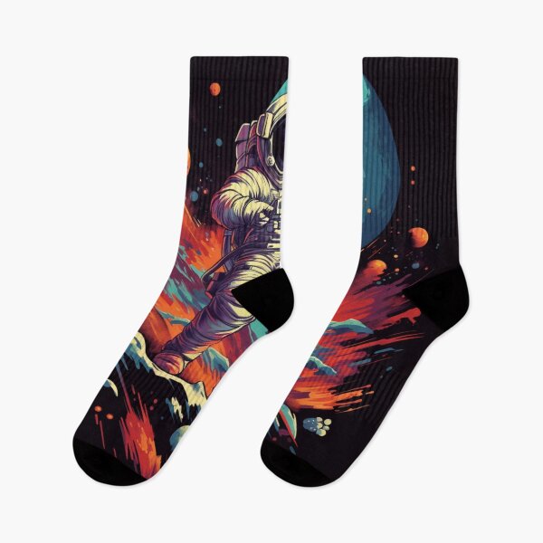 Item preview, Vibrant Galaxy Astronaut designed and sold by GrinGalore.