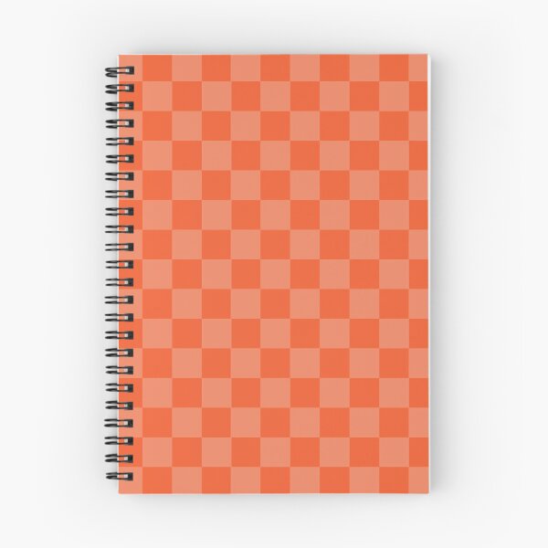 Item preview, Checkered Monochrome Orange Pattern designed and sold by LinDraws.