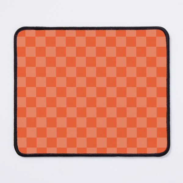 Item preview, Checkered Monochrome Orange Pattern designed and sold by LinDraws.