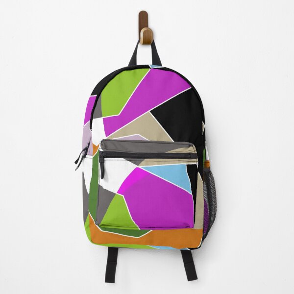 Item preview, An egg drawing adorned with a geometric corner pattern in vibrant colors. designed and sold by MigWhimsy.