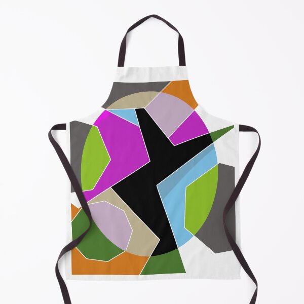 Item preview, An egg drawing adorned with a geometric corner pattern in vibrant colors. designed and sold by MigWhimsy.