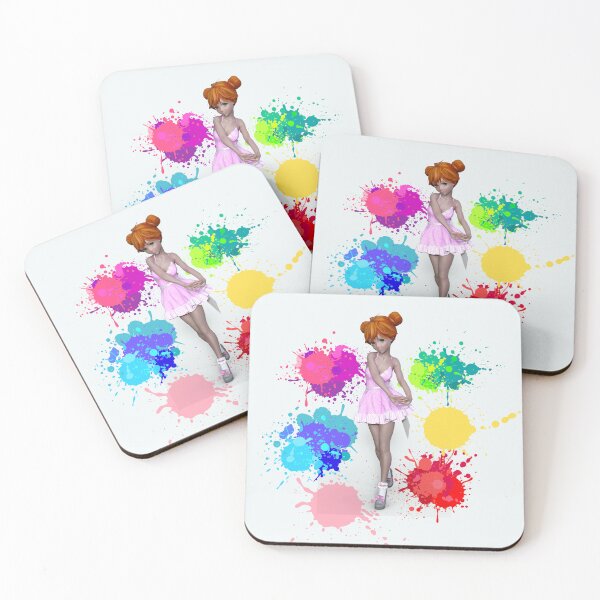 Item preview, Anime Splatter Girl  - A Vibrant Fusion designed and sold by EyeArt Studio.