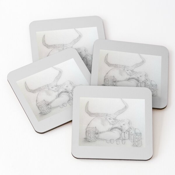 Item preview, Drinks with The Iron Bull designed and sold by WardenQueen.