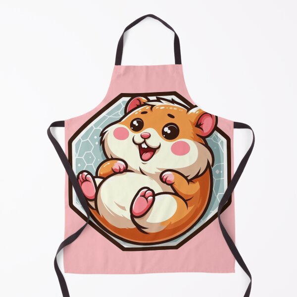 Item preview, Happy Hamster Tickle My Tummy Cartoon Illustration Drawing designed and sold by CoffeeIsATrip.