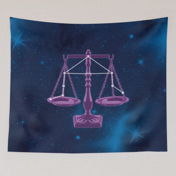 Item preview, Libra zodiac sign designed and sold by Captain Chromatic.