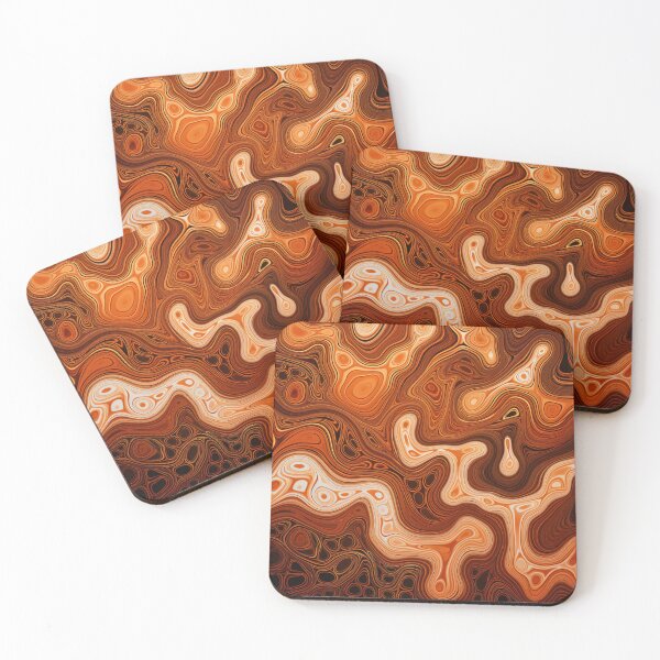 Item preview, Aboriginal Inspired Dot Art - Pathways designed and sold by GrinGalore.