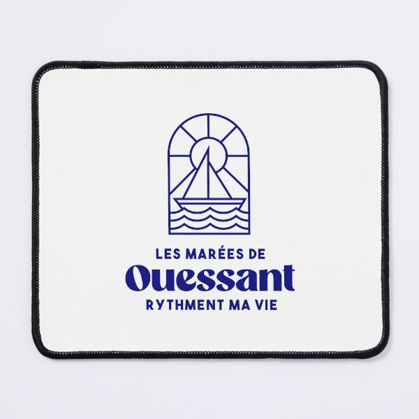 Item preview, Ouessant the tides punctuate my life - Brittany Morbihan 56 BZH Sea Ile de Ouessant designed and sold by Burning Dog.