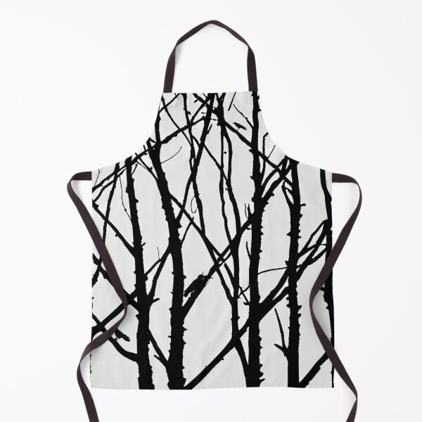 Item preview, Birch trees in black and white with birds designed and sold by Photopat.