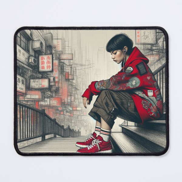 Item preview, Urban Solitude - Staircase Daydream designed and sold by RuyaFab.