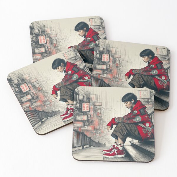 Item preview, Urban Solitude - Staircase Daydream designed and sold by RuyaFab.