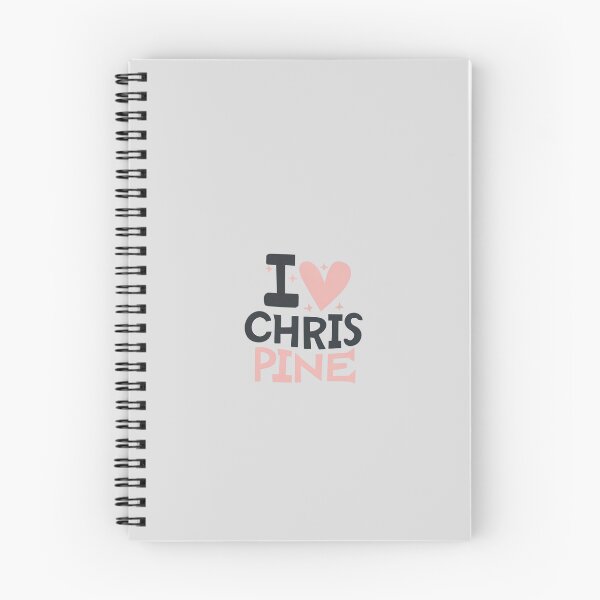 Item preview, I Love Chris Pine designed and sold by Itsheartshop.