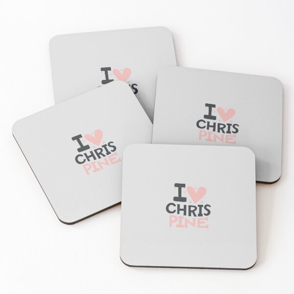 Item preview, I Love Chris Pine designed and sold by Itsheartshop.