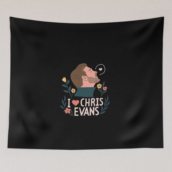 Item preview, I Love Chris Evans designed and sold by Itsheartshop.