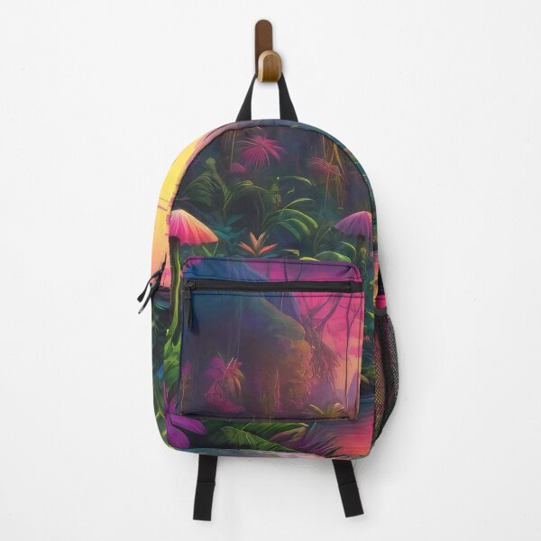 Item preview, Lush Neon Jungle Art (651) designed and sold by WASjourney.