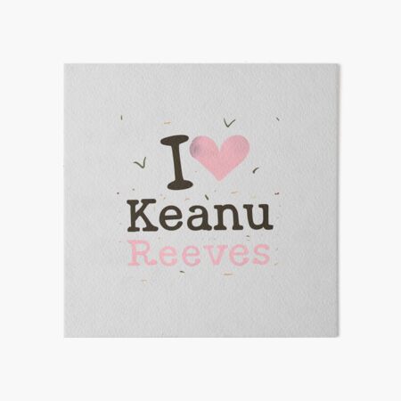 Item preview, Ich liebe Keanu Reeves designed and sold by Itsheartshop.