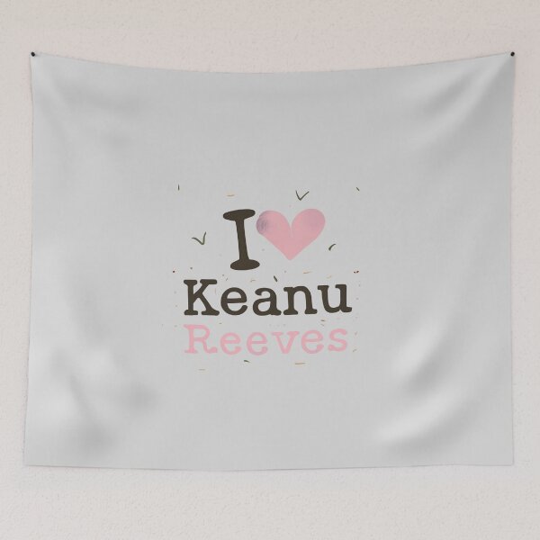 Item preview, I Love Keanu Reeves designed and sold by Itsheartshop.