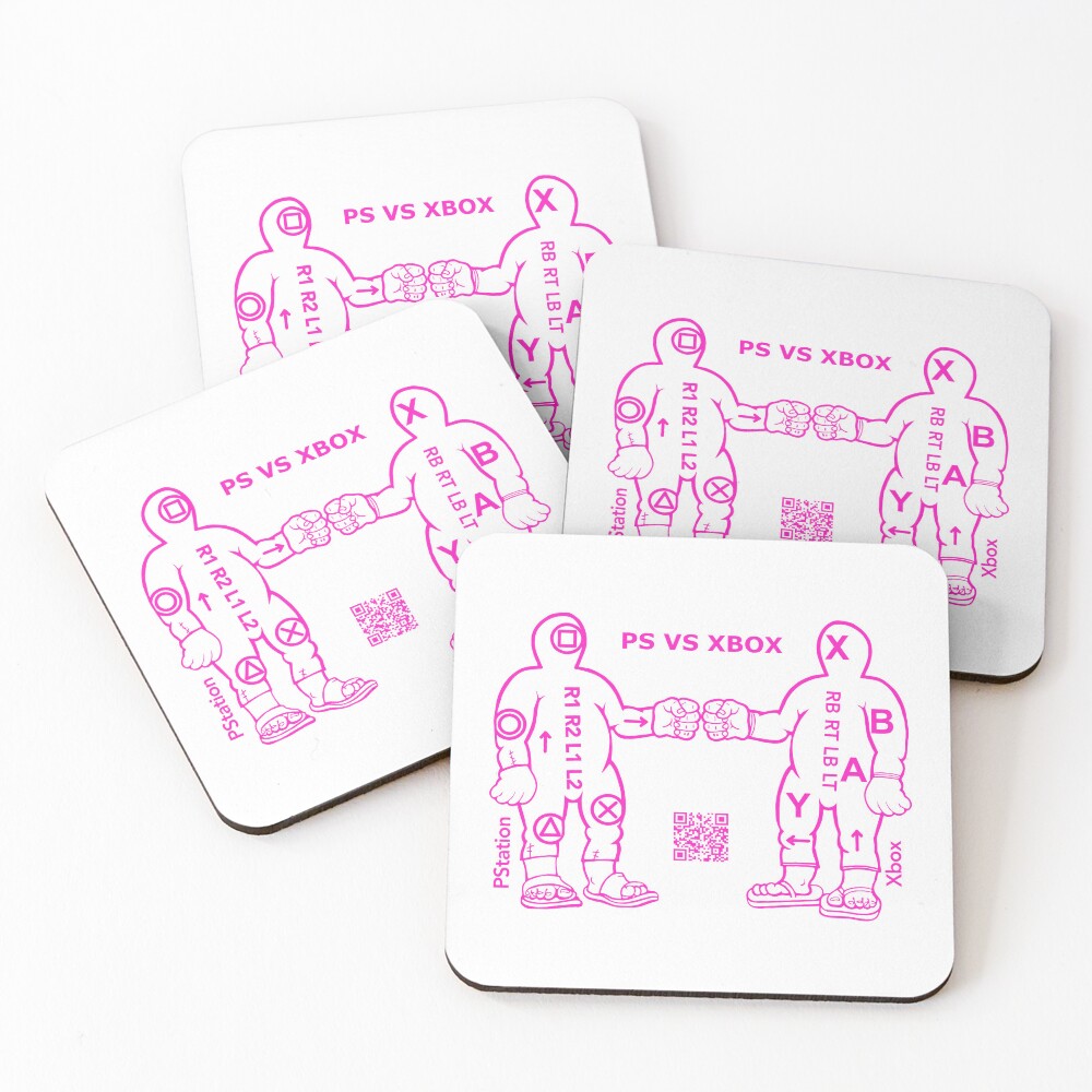 Item preview, Coasters (Set of 4) designed and sold by cheatcodestore.