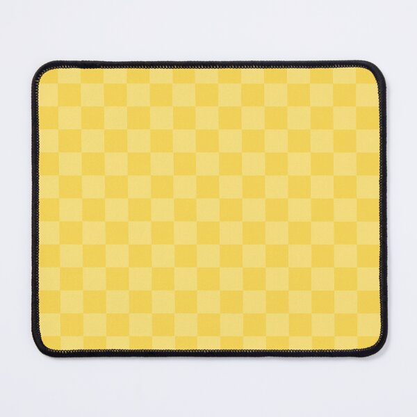 Item preview, Checkered Monochrome Yellow Pattern designed and sold by LinDraws.
