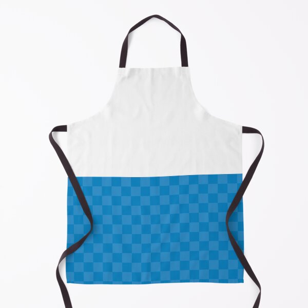 Item preview, Checkered Monochrome Blue Pattern designed and sold by LinDraws.