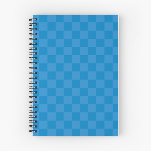 Item preview, Checkered Monochrome Blue Pattern designed and sold by LinDraws.