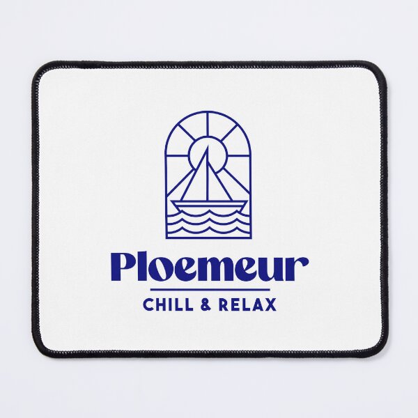 Aperçu de l'œuvre Ploemeur Chill & Relax - Bretagne Morbihan 56 BZH Mer créée et vendue par Burning Dog.