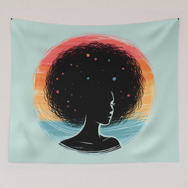 Item preview, woman digital art designed and sold by gkhanco.