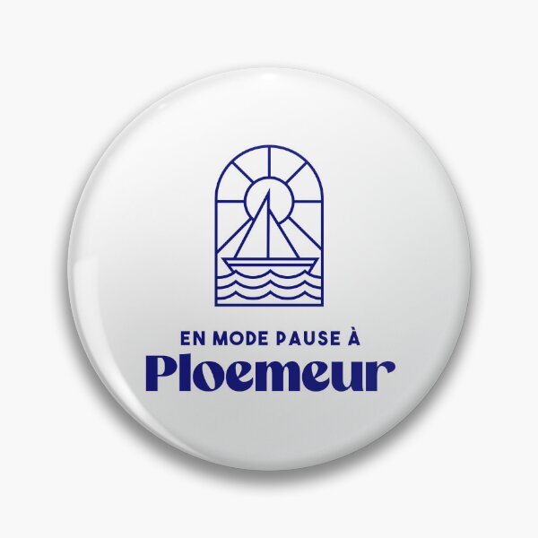 Artikelvorschau, Ploemeur im Pausenmodus - Brittany Morbihan 56 BZH Sea entworfen und verkauft von Burning Dog.