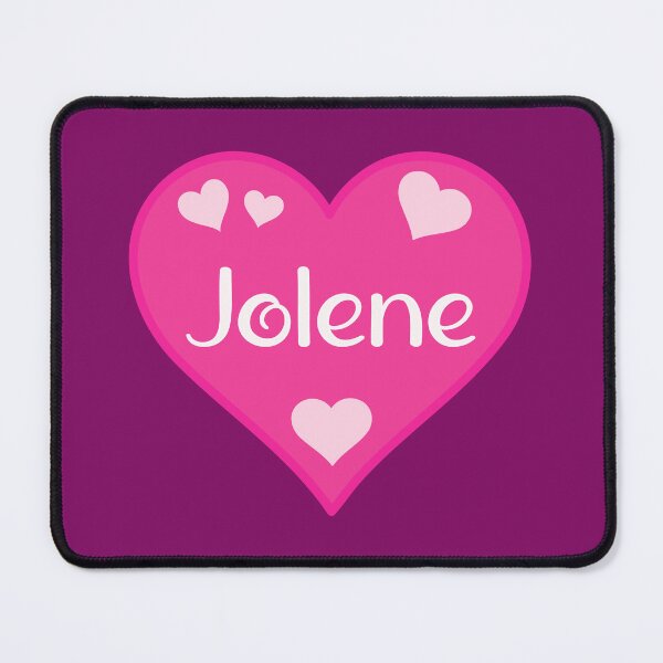 Item preview, Jolene Name Pink Heart  designed and sold by Jeallan Designs.