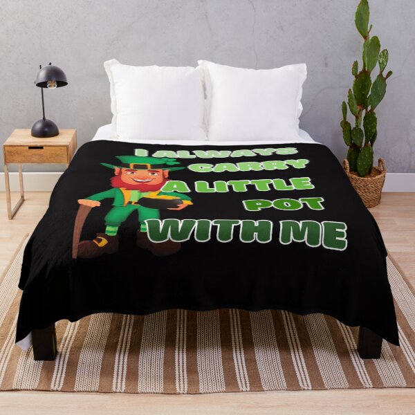 Item preview, I Always Carry A Little Pot with Me Funny Saint Patricks Day designed and sold by justbejoker.