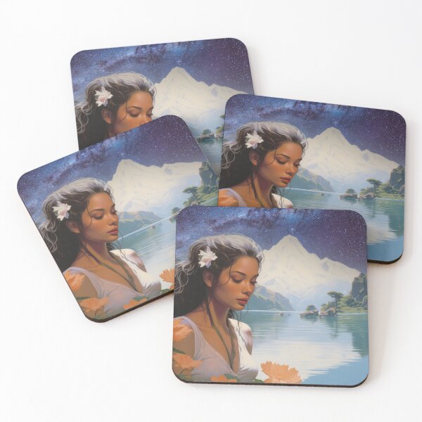 Item preview, beautiful woman at the lake, first date designed and sold by Mauswohn.