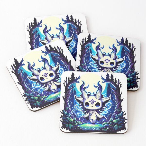 Item preview, legendary animals -  The blue devil in the forest designed and sold by perfect-radius.