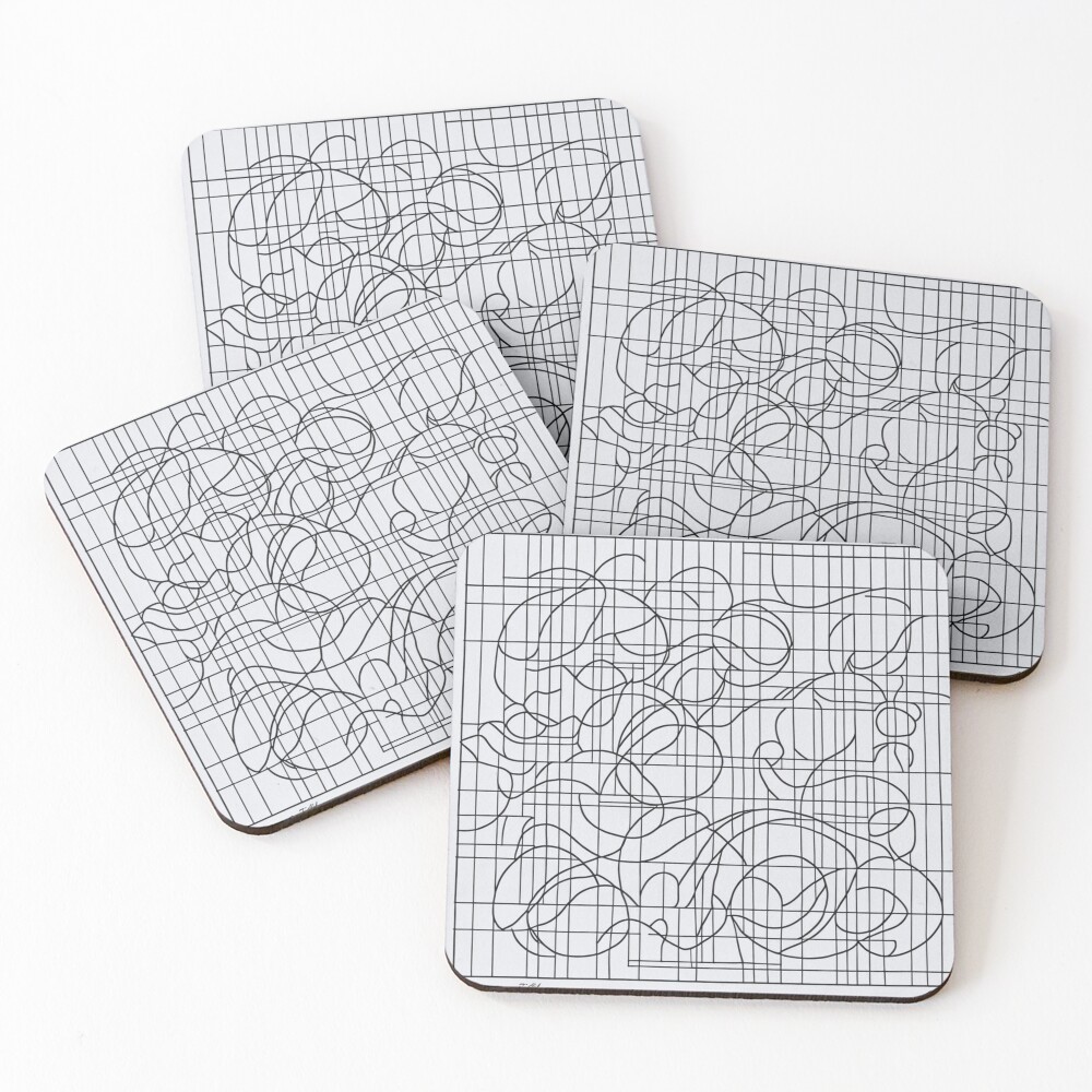 Item preview, Coasters (Set of 4) designed and sold by TondoMeander.