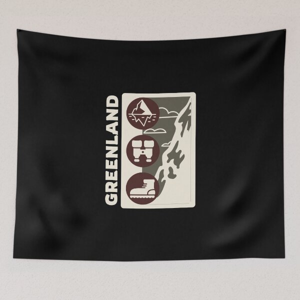 Item preview, Greenland Kalaallit Nunaat Arctic Adventures designed and sold by GraTEEtude.