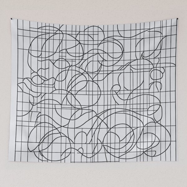 Item preview, Single Line Notebook designed and sold by TondoMeander.